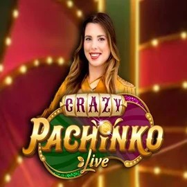 Enjoy Crazy Pachinko by Evolution – logo hosted on rainsbetcasino.gr