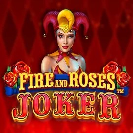 Fire and Roses Joker slot logo by Triple Edge Studios at Rainbet Casino