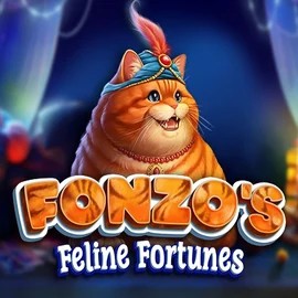 Fonzos Feline Fortunes slot visual from Pragmatic Play available on rainsbetcasino.gr