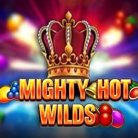Mighty Hot Wilds logo by Inspired Gaming Rainbet Casino